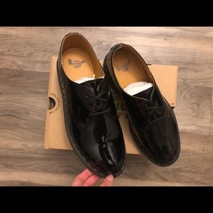 Dr. Martens 1461 Black Patent Lamper Size 8 1/2